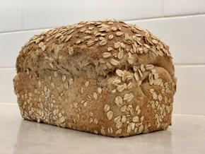 KA's Oatmeal Bread with Whole Wheat & Honey