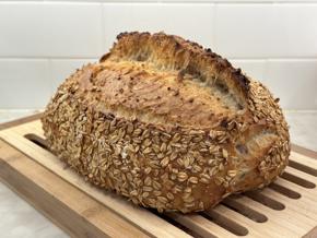Sourdough with Steel Cut Oats