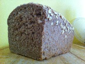 Whole Wheat Bread with Rolled Oats